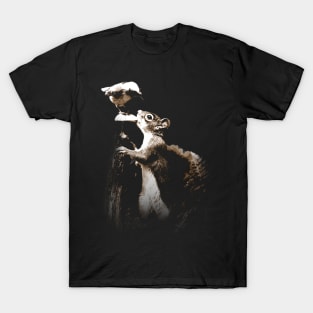 Urban Canine Carousel Chipmunk Delight, Tee Trendsetter Triumphs T-Shirt